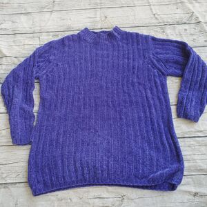 Jennifer Moore Purple Sweater Size Small